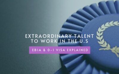 Raising the Standard for Extraordinary Talent Visas